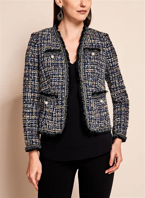 veste femme style chanel|veste en tweed Chanel.